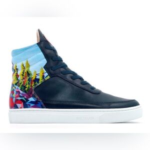 Six Hundred Four Women's Cambie High Top Leather Sneakers